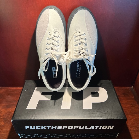 Never worn FTP white sneaker - Picture 2 of 7